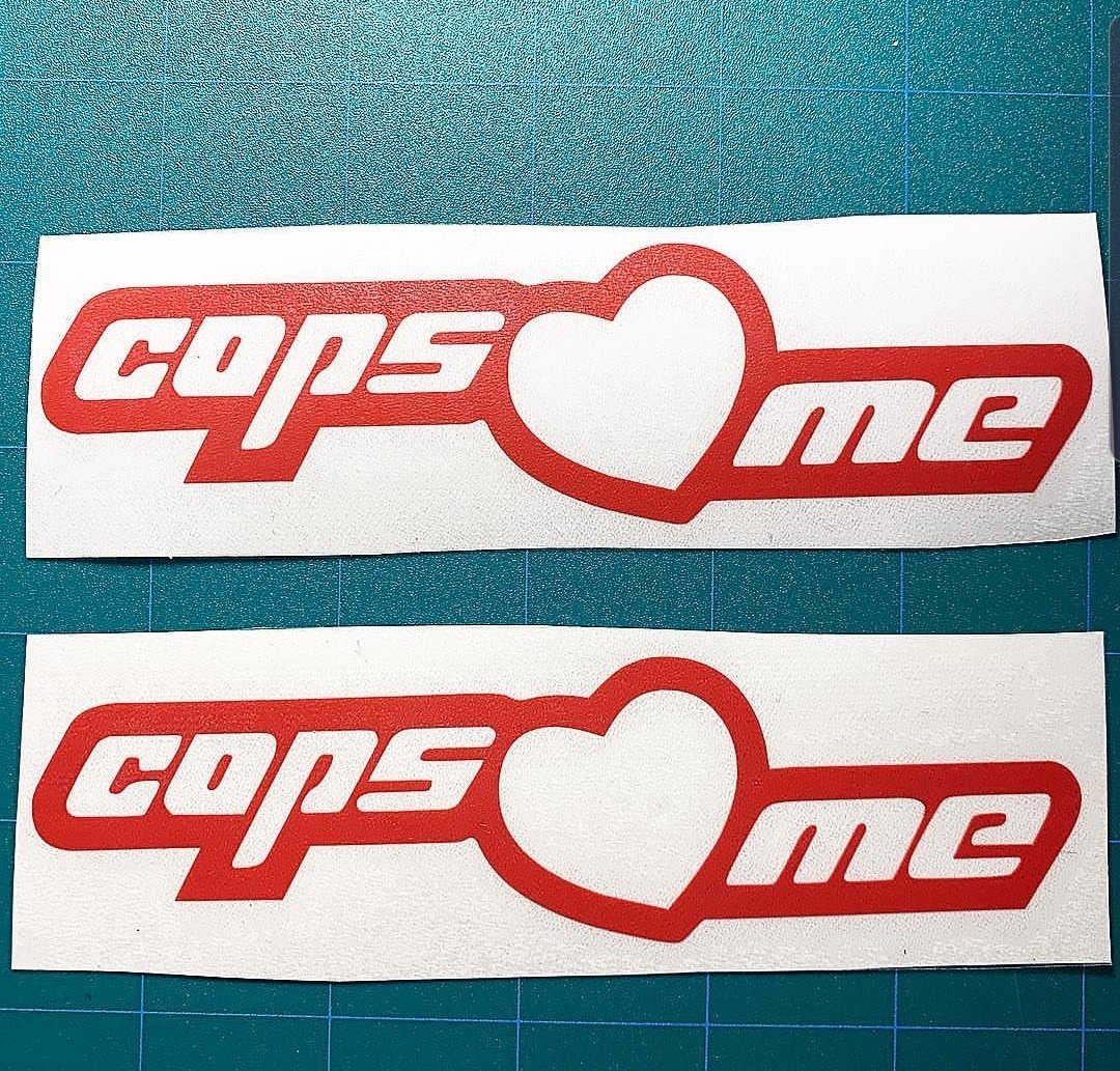 Cops Love Me Decal