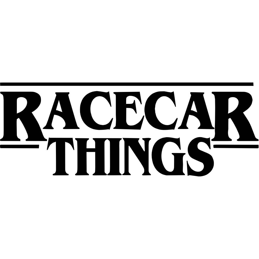 Racecar Things Stranger Things Decal