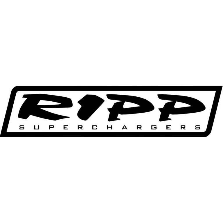 RIPP Superchargers Decal Sticker