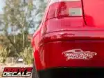 Mustang Week Decal