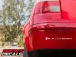 Rally Armor Decal