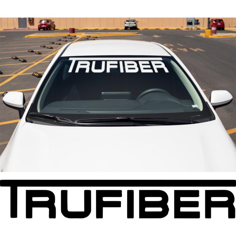 Trufiber Windshield Banner