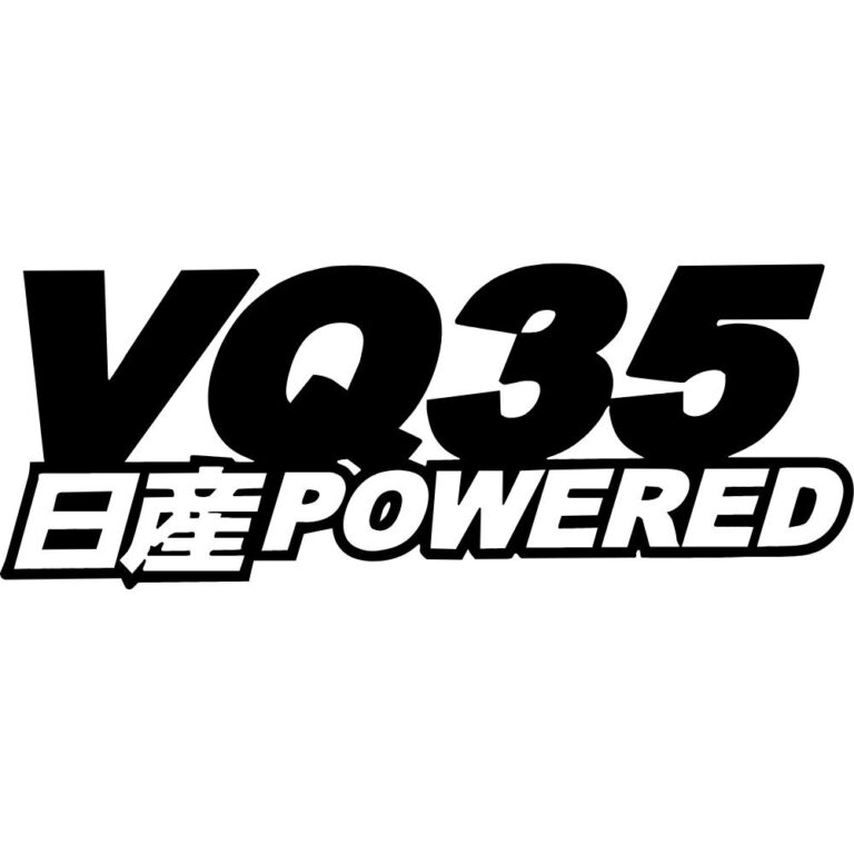 Nissan VQ35 Powered Decal