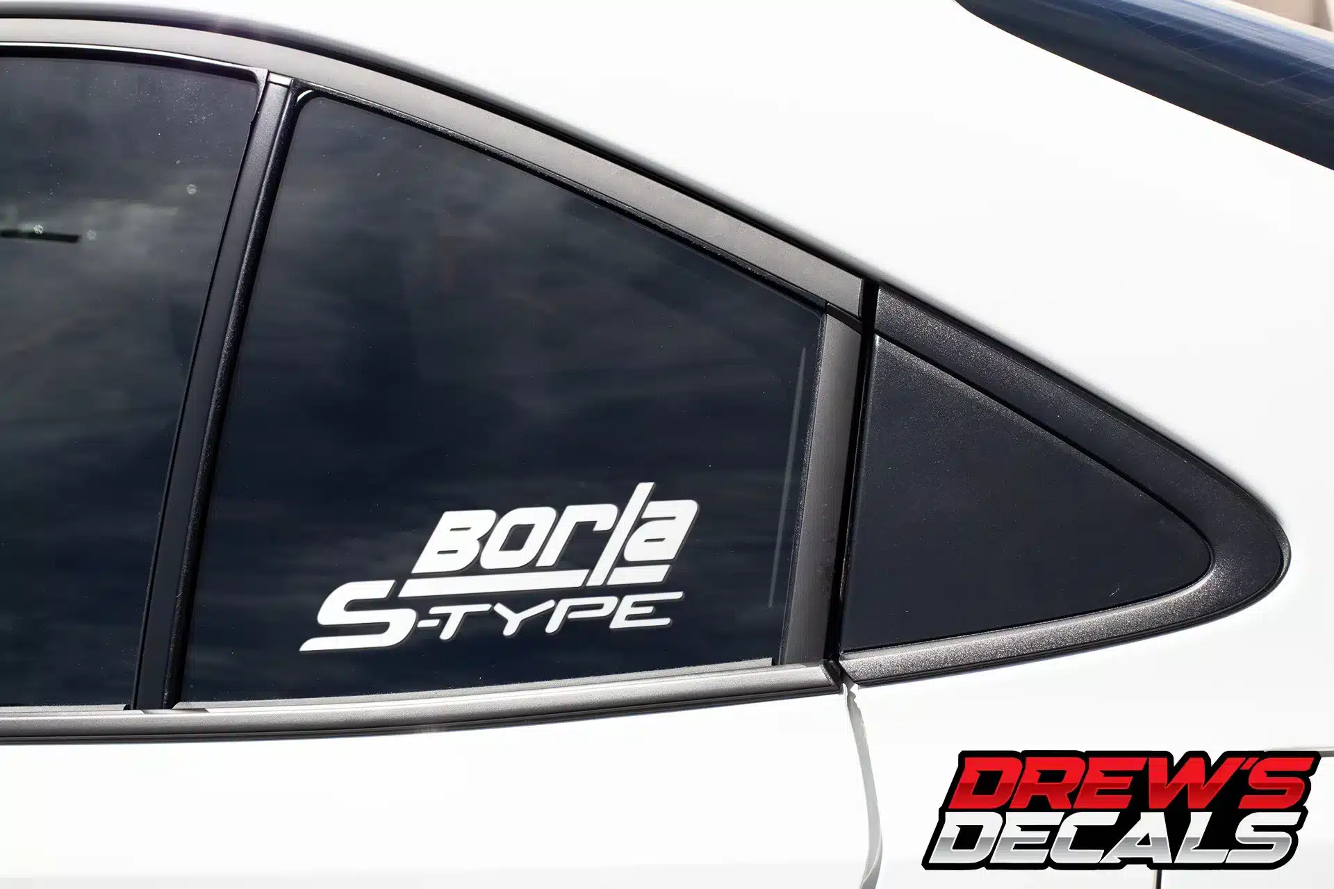 Borla S Type Decal