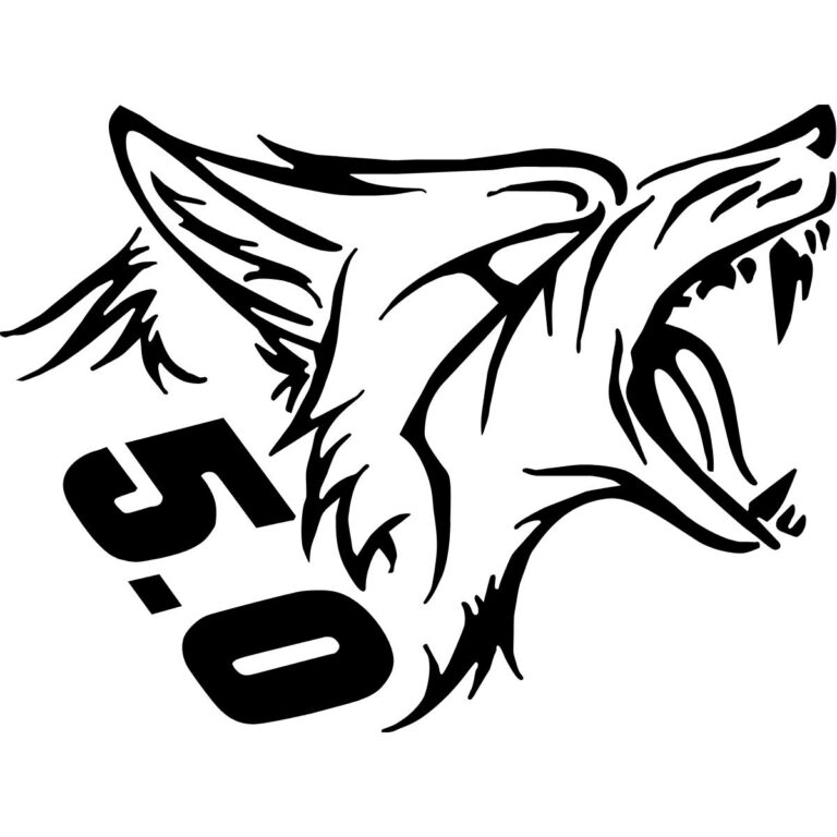 Mustang Coyote 5.0 Decal