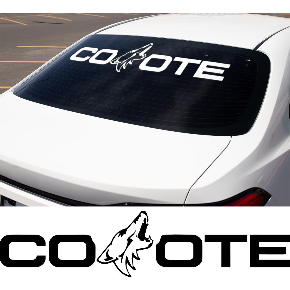 Ford Coyote Windshield Banner Style 2