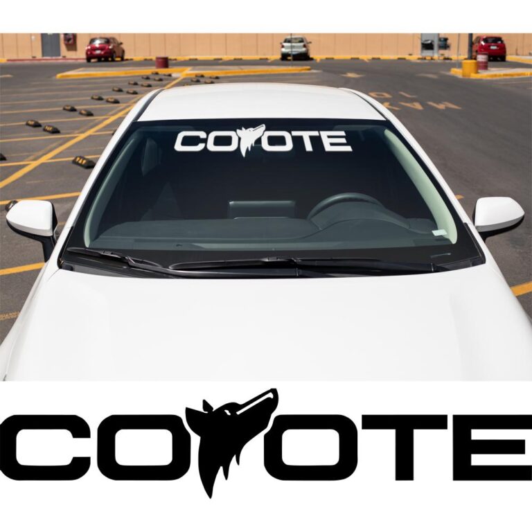 Ford Coyote Windshield Banner