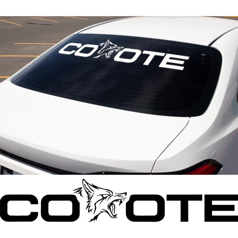 Ford Coyote Windshield Banner