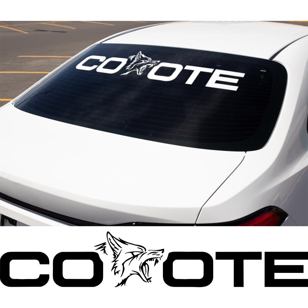 Ford Coyote Windshield Banner