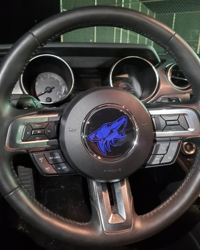 2015 - 2019 Mustang Coyote Steering Wheel Badge