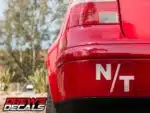 No Time N/T Drag Racing Decal