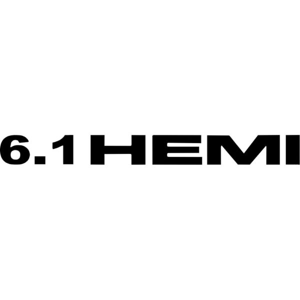 6.1 Hemi Decal