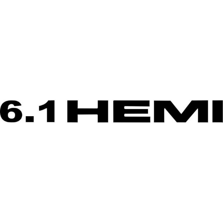 6.1 Hemi Decal