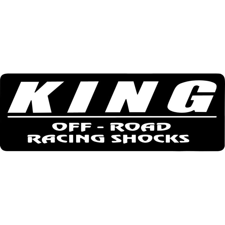 King Off Road Suspension Decal Sticker