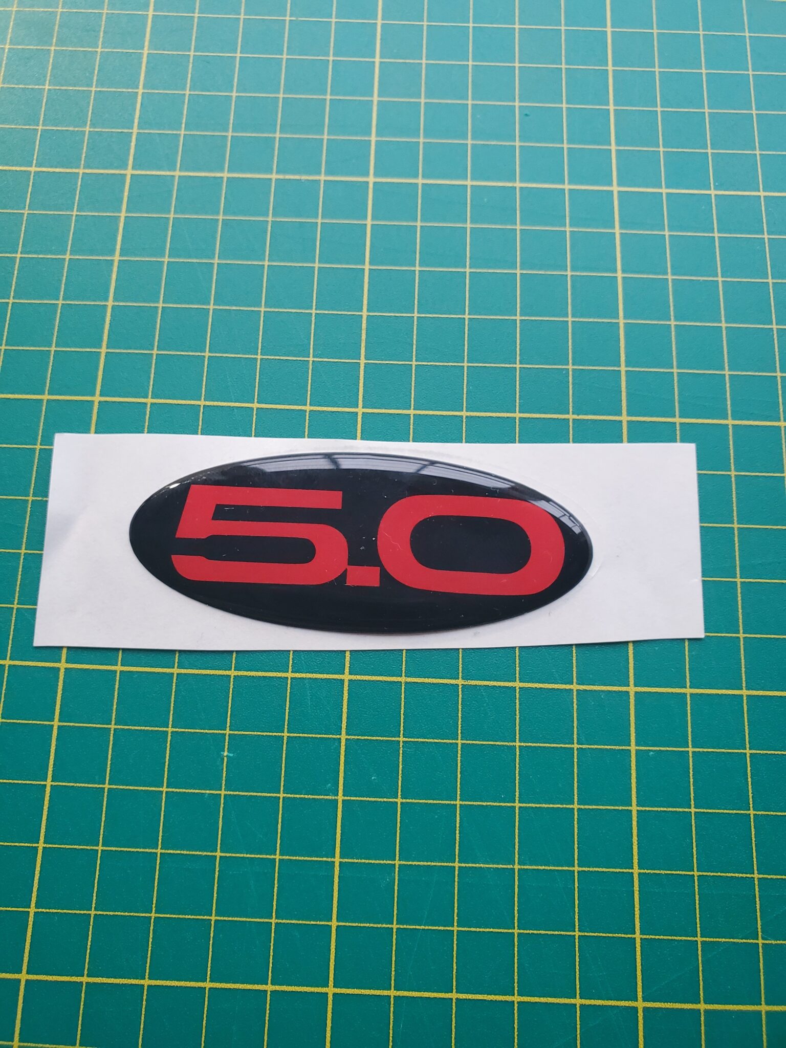 Airaid Cold Air Intake 3D Domed Badge 5.0 Mustang