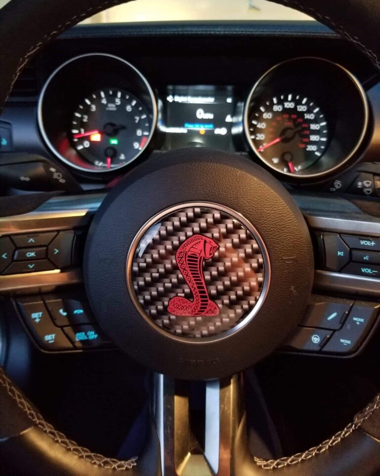 2015 - 2019 Shelby Mustang Steering Wheel Badge