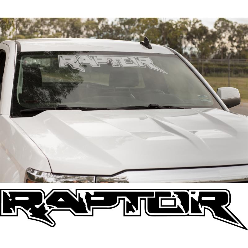 Ford Raptor Windshield Banner