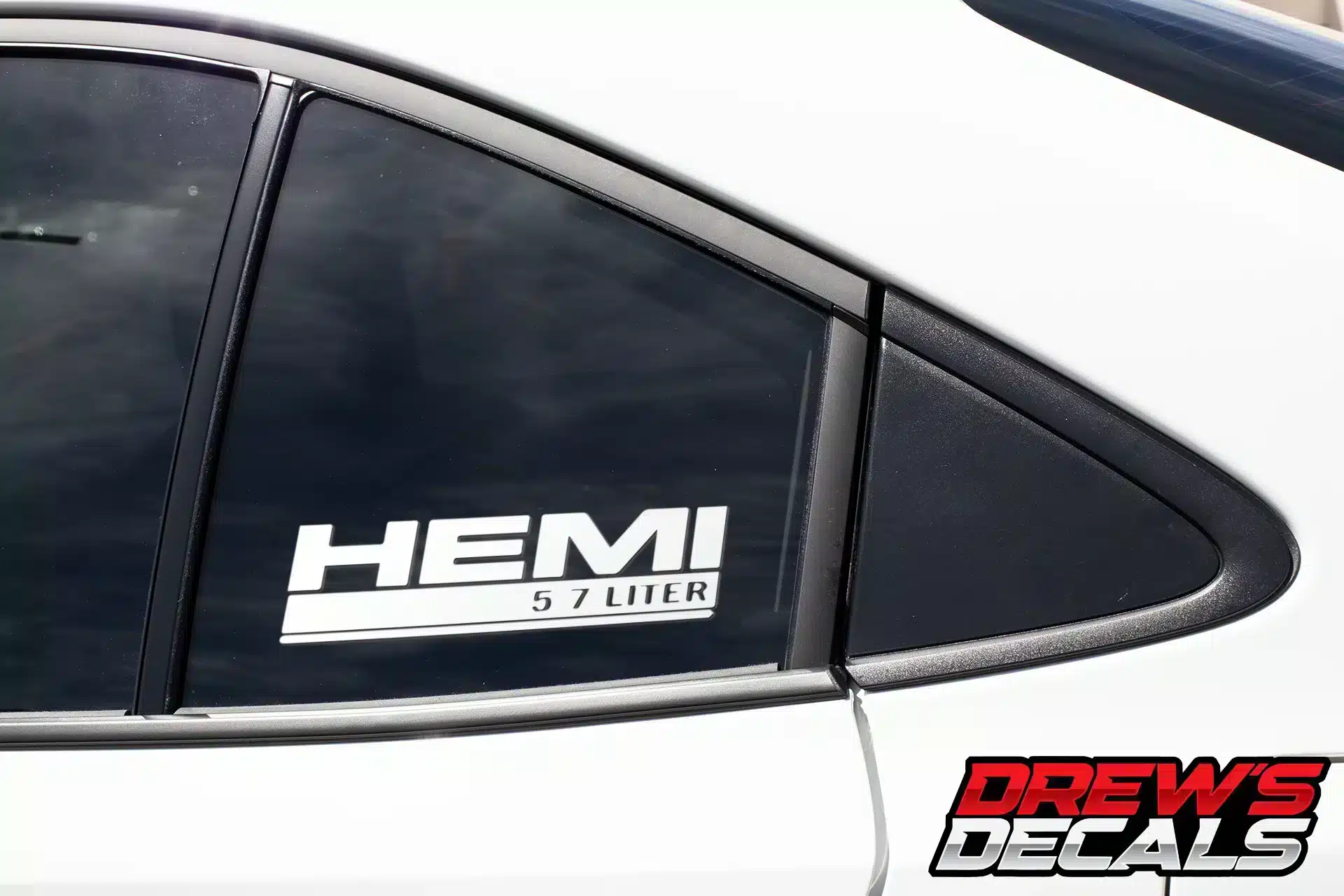 Hemi 5.7 Liter Decal