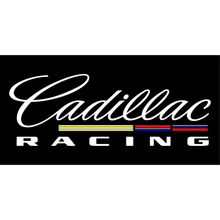 Cadillac Racing Black Decal