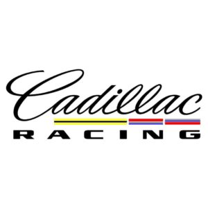 Cadillac Racing White Decal