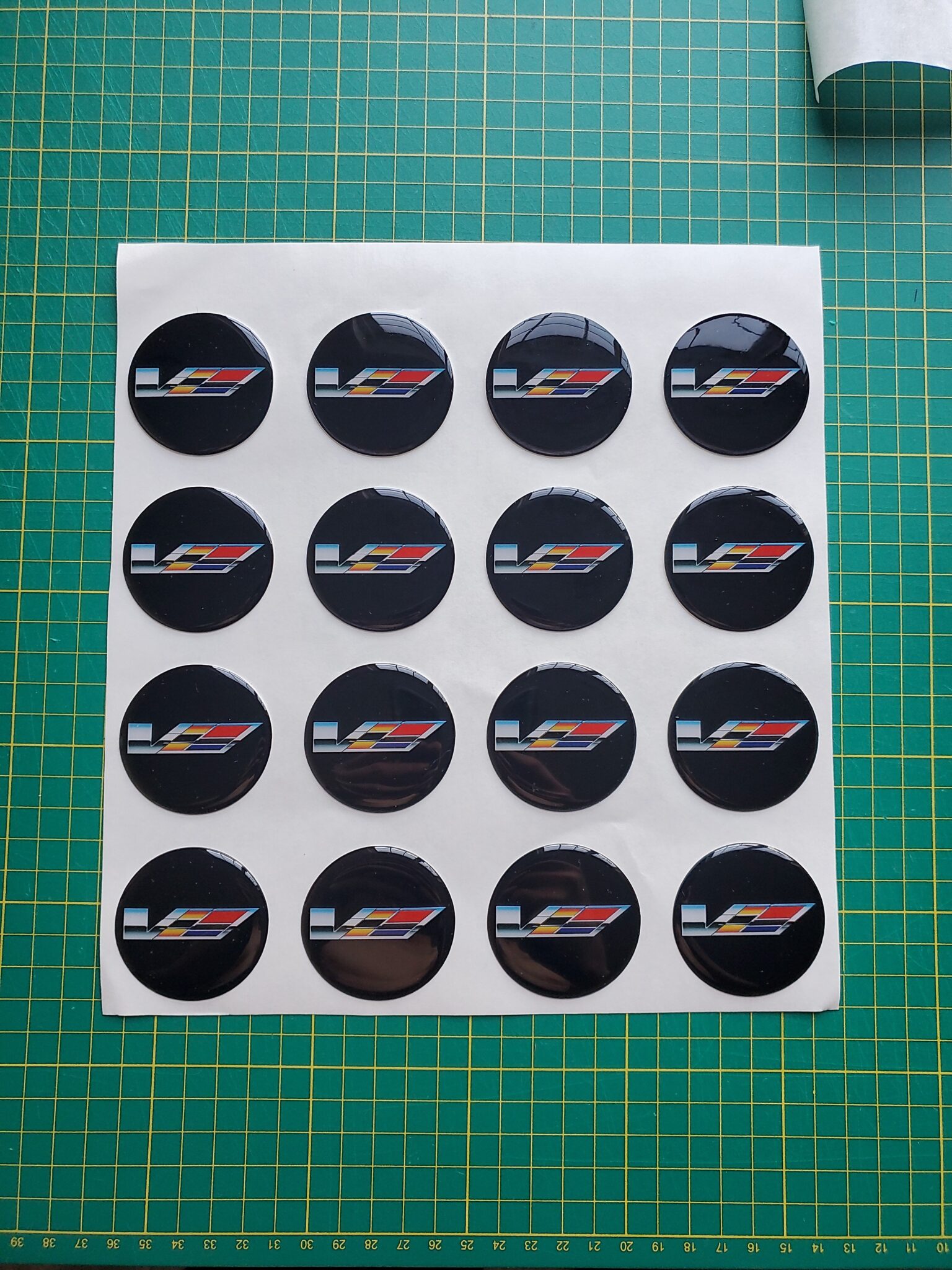 Cadillac CTS-V Forgestar Wheels Center Caps x4