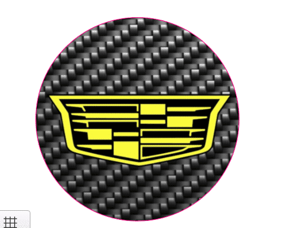 2008 - 2013 Cadillac CTS CTS-V Steering Wheel Badge