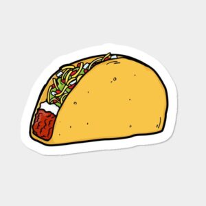 Taco Decal