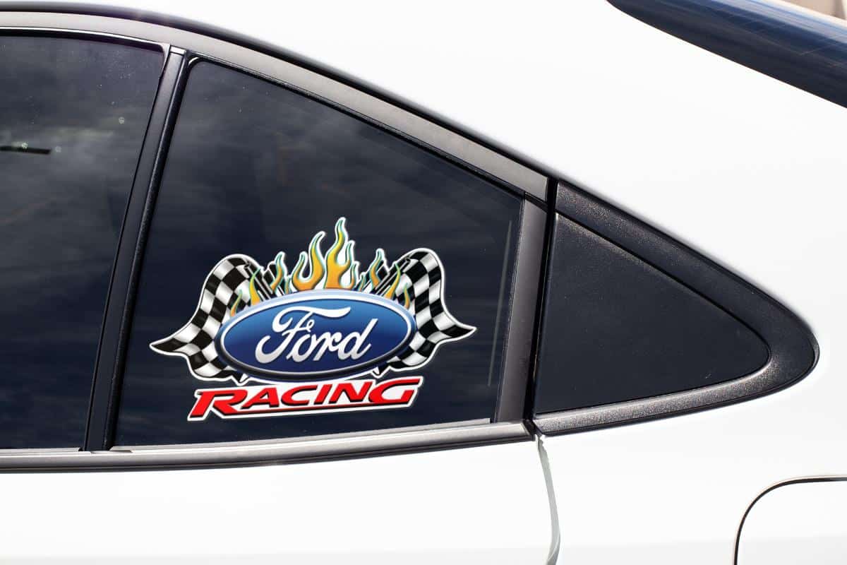 Ford Racing Decal sticker