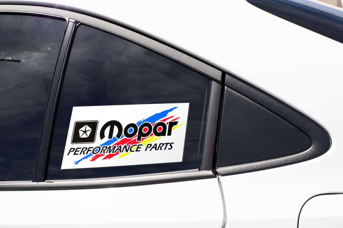 Mopar Performance Parts Decal sticker