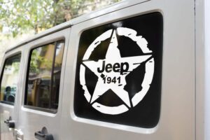 Jeep 1941 Star Decal sticker