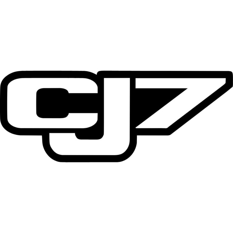 Jeep CJ7 Decal