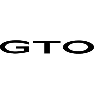 Pontiac GTO Decal