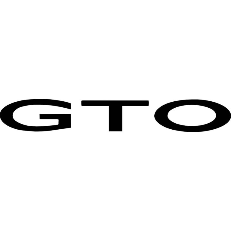 Pontiac GTO Decal