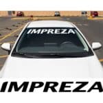 Subaru Impreza Windshield Banner