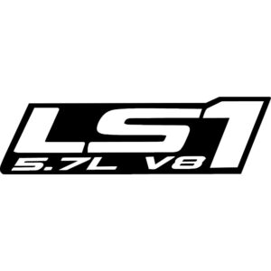Chevy LS1 5.7 Decal