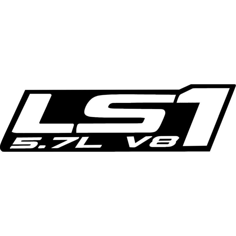 Chevy LS1 5.7 Decal