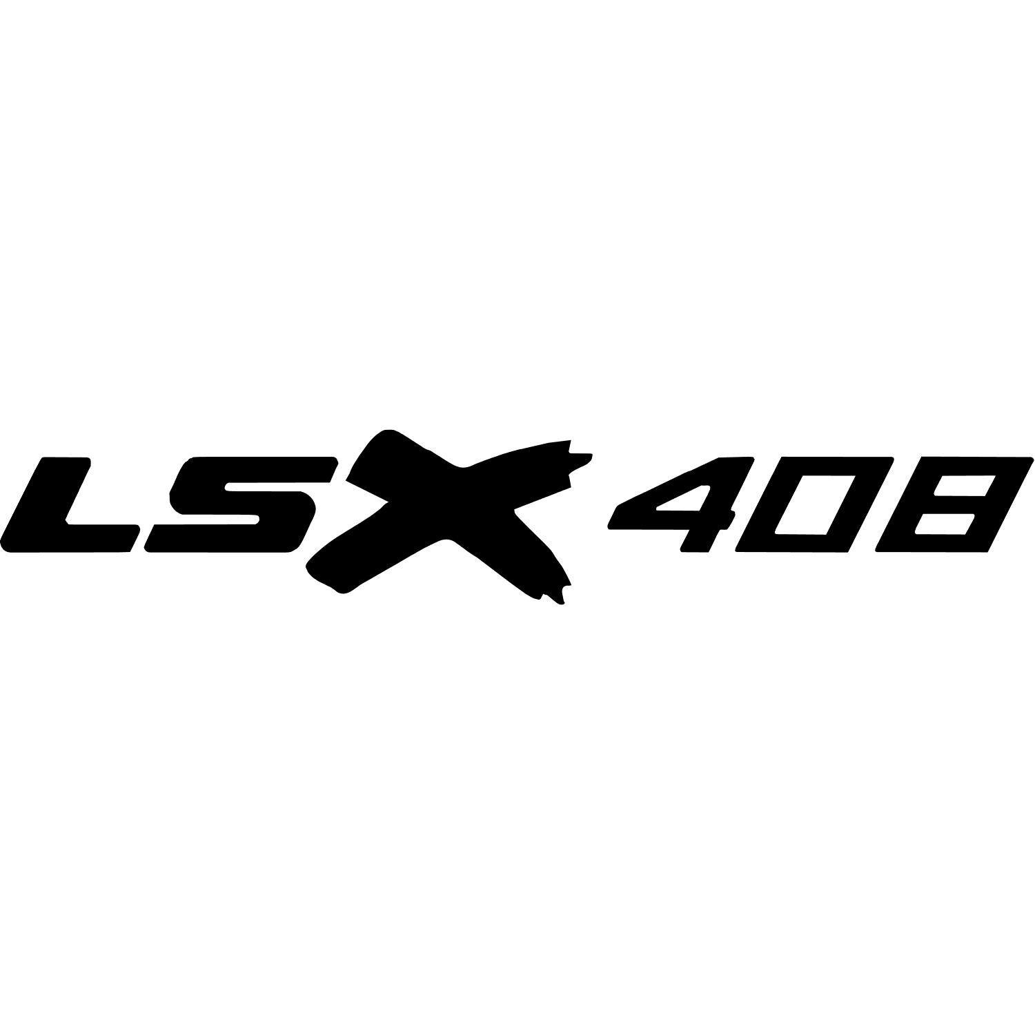 LSX 408 Decal