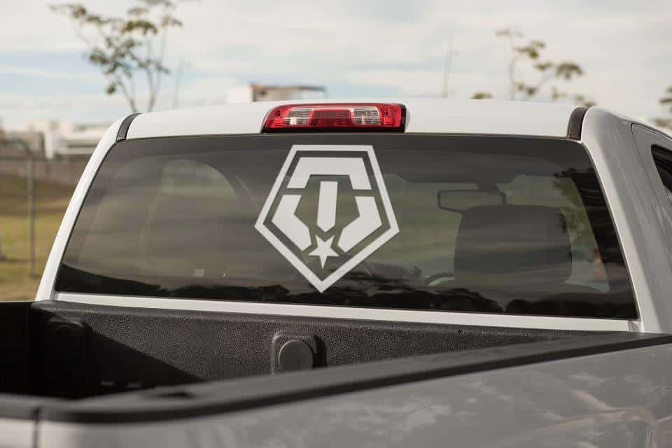 TIS Wheels Logo Sticker