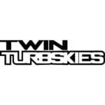 Twin Turbskies Decal