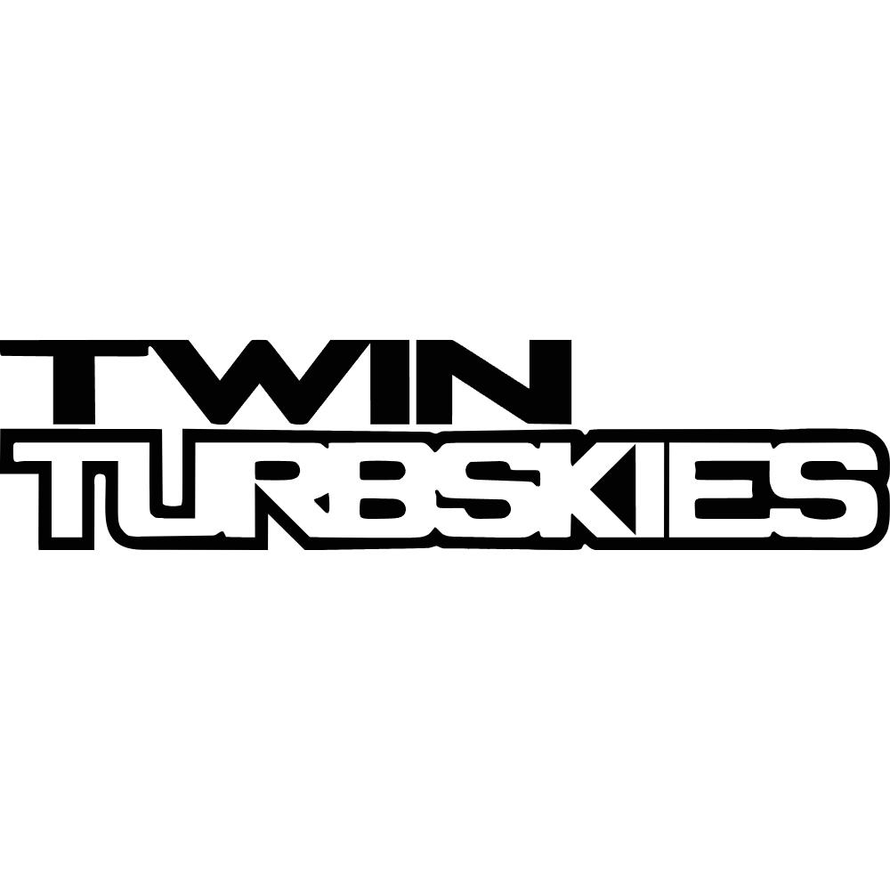 Twin Turbskies Decal