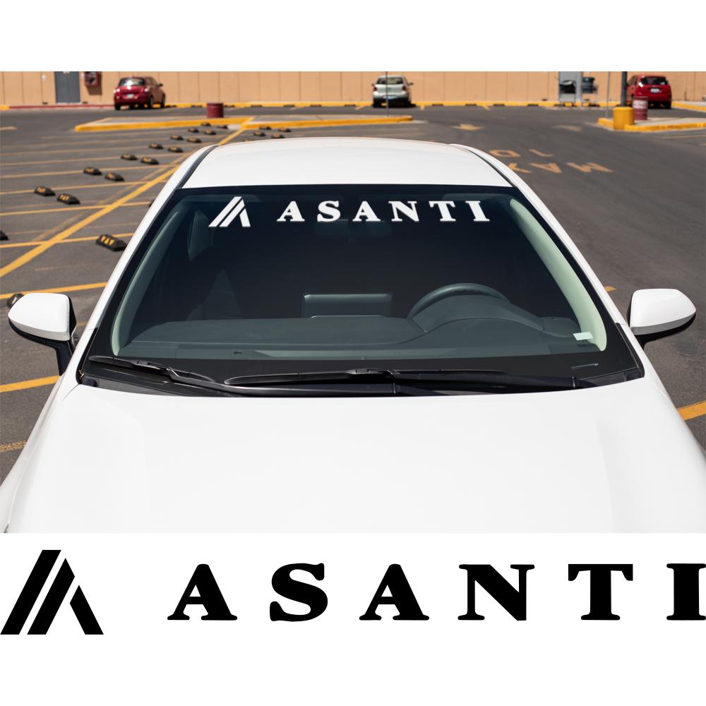 Asanti Windshield Banner