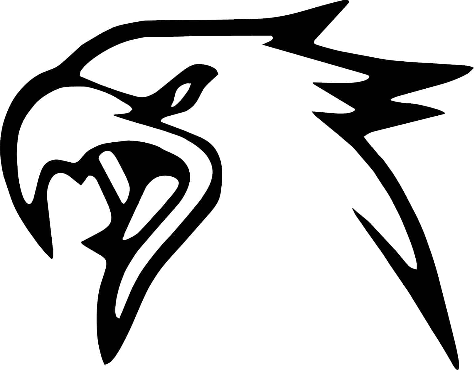 Jeep Trackhawk Left Facing Decal