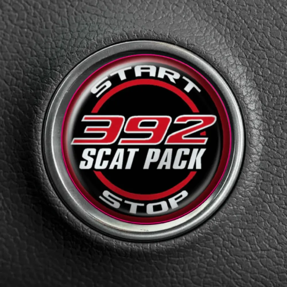 392 Scatpack Push To Start Button Overlay