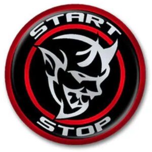 Dodge Demon Push To Start Button Overlay