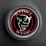 Dodge Demon Push To Start Button Overlay