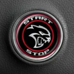 Hellcat Push To Start Button Overlay