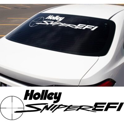 Holley Sniper EFI Windshield Banner