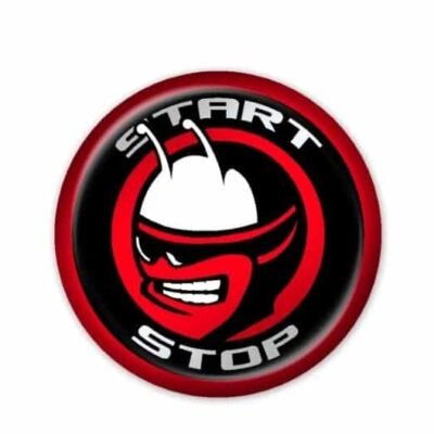 Scatpack Bad Bee Push To Start Button Overlay