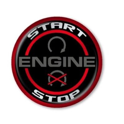 OEM Style 1 Push To Start Button Overlay