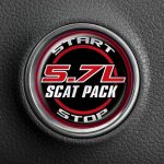 5.7 Scat pack Push To Start Button Overlay
